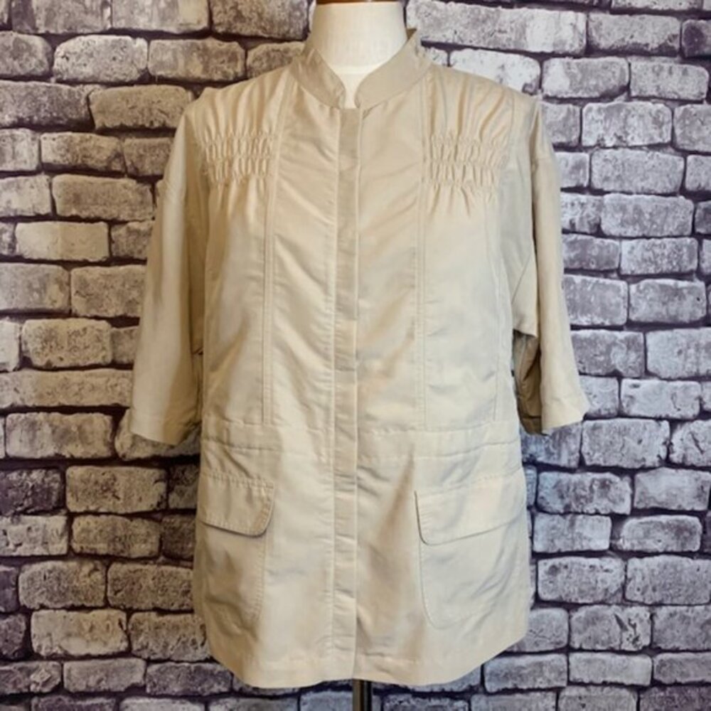 Chico's Size L S-Sleeve Jacket/Top